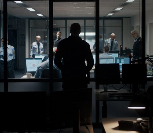 Image from the film The Guilty (2018)