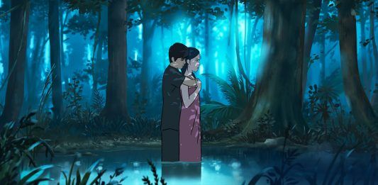 Frame from movie Funan (2018)